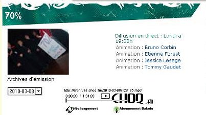 emission 70 pour 100 archives 20100308