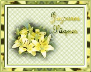 Carte postale virtuelle gratuite Joyeuses P�ques - Voir cette image en taille r�elle