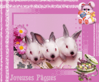 Carte postale virtuelle gratuite Joyeuses P�ques - Voir cette image en taille r�elle
