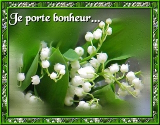 Carte postale virtuelle gratuite Je porte bonheur - Voir cette image en taille r�elle