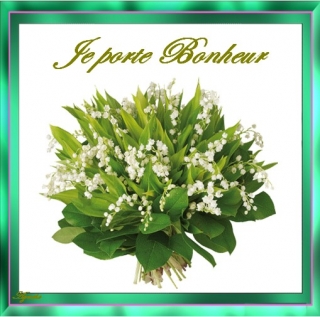 Carte postale virtuelle gratuite Je porte bonheur - Voir cette image en taille r�elle
