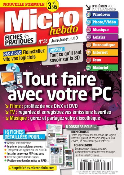 micro hebdo.n.38 fiches pratiques