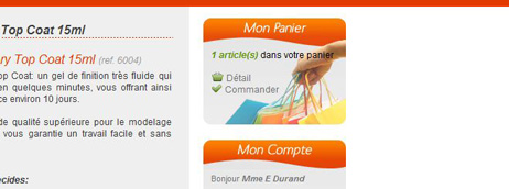 ongles, faux ongles, manucure: panier