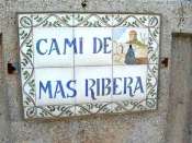 Collet de Mas Ribera - ES-B-0756 (plaque)