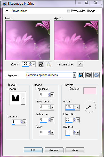 capture biseau