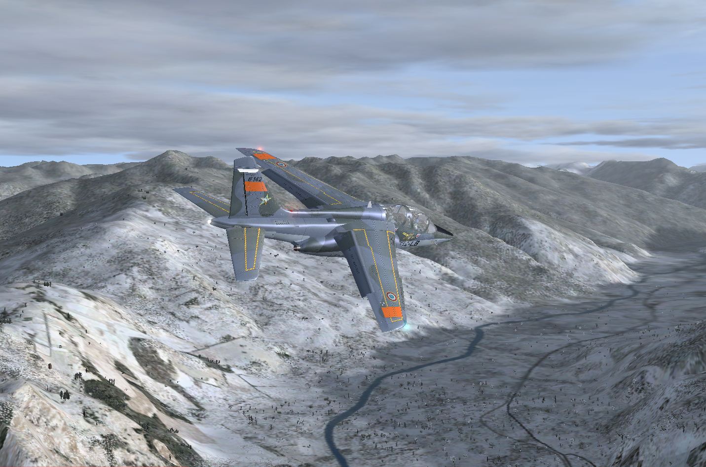 AlphaJet vers LOWI Innsbruck 3