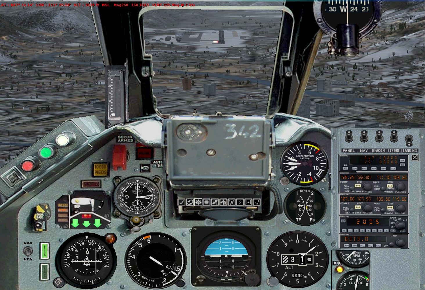 AlphaJet vers LOWI Innsbruck 7
