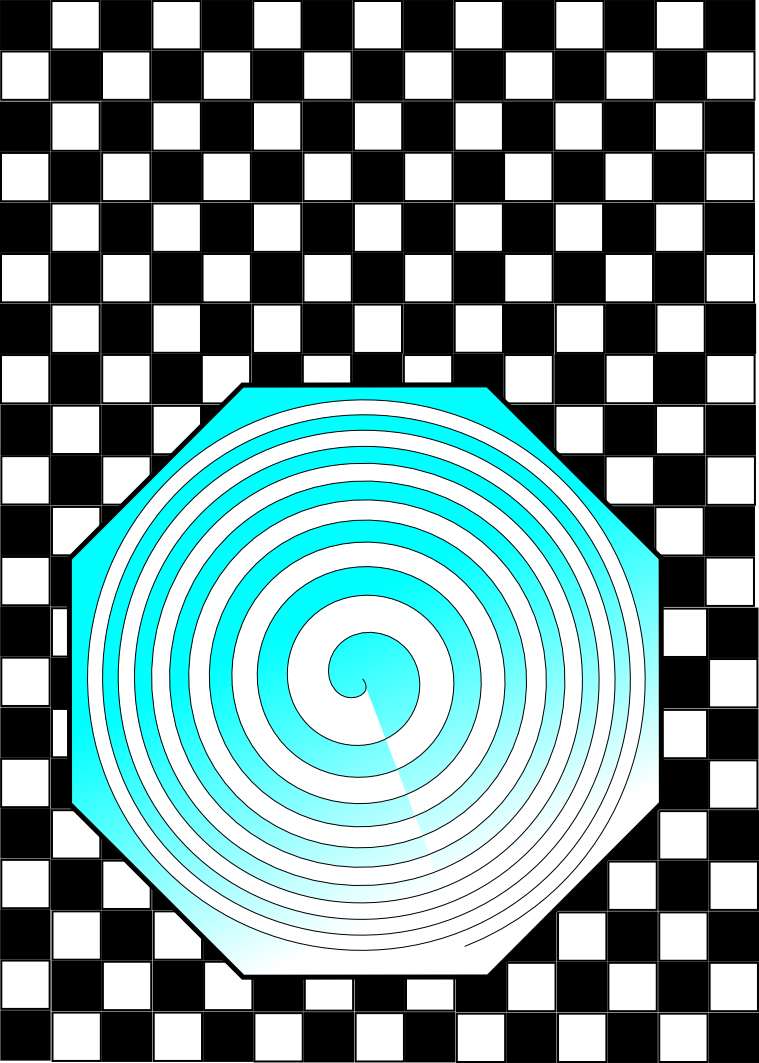 Inkscape - octogone stargate