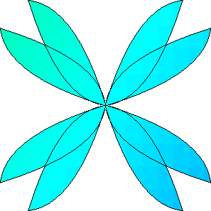 MSpaint - fleur bleu