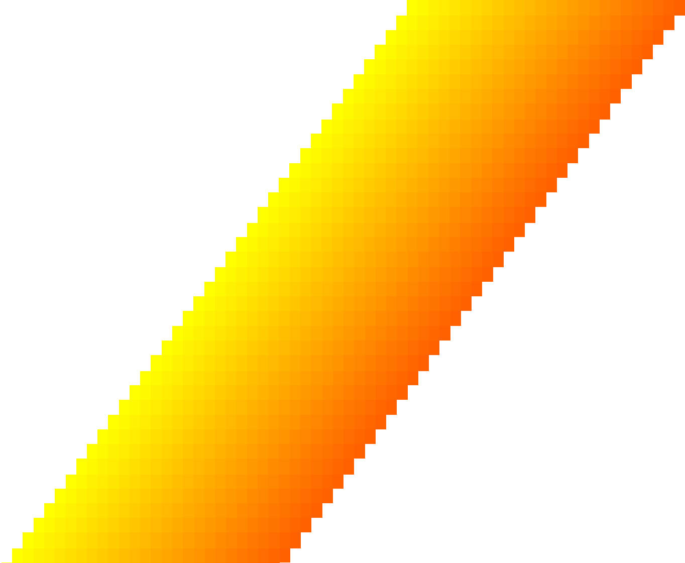 MSpaint - grand d&Atilde;&copy;grad&Atilde;&copy; jaune