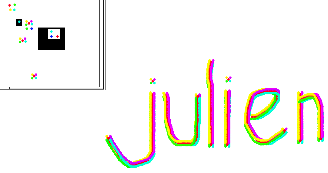 MSpaint - points color&Atilde;&copy;s