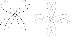 MSpaint - fleur 90 et 45