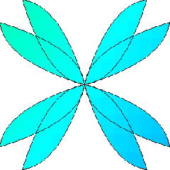MSpaint - fleur bleu