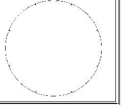 MSpaint - points sur cercle