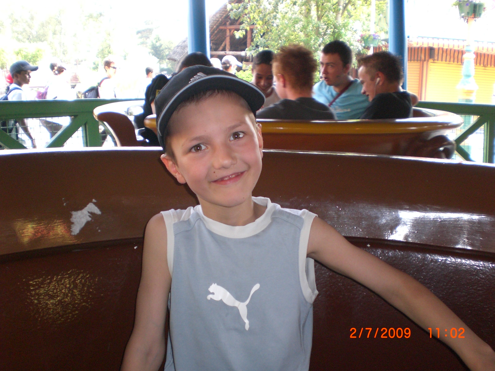 gr&Atilde;&copy;gory sur le carroussel