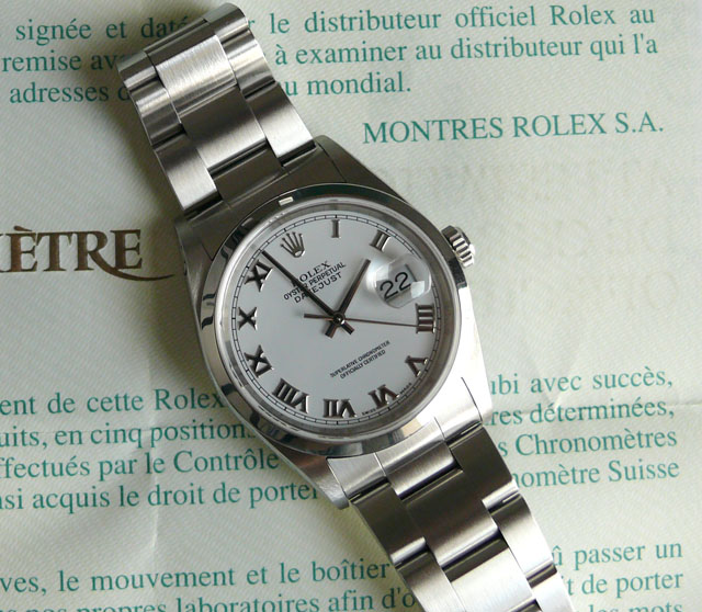 White is white ... Vos montres blanches - Page 5 100303095747714885557919