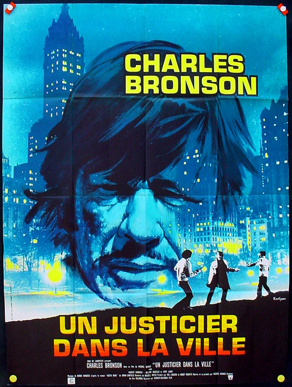 DEATH WISH   Charles Bronson (1974) Original French Movie Poster 47x63 
