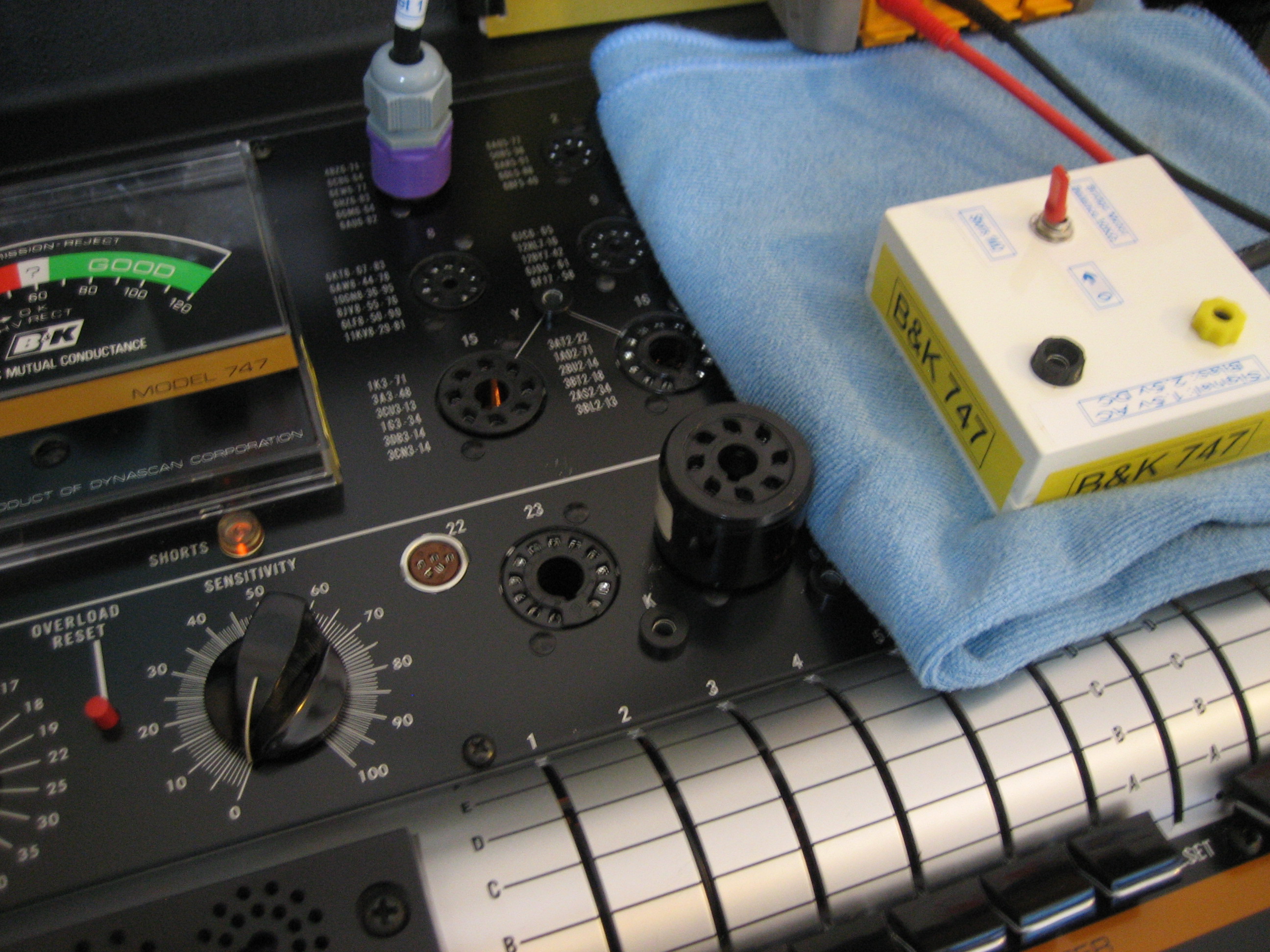 calibration B&K747