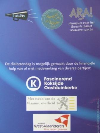 29 mei 2010 : Derde Vlaamse Dialectendag in Koksijde 100414031826970735831487