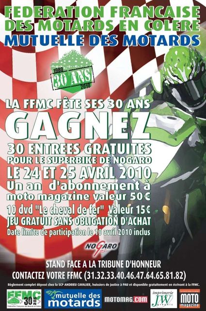 Les 3O ans de la FFMC à Nogaro les 24 et 25 avril 100416032239463665844732