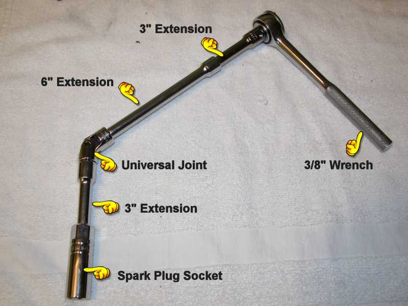 rallonge cle &agrave; bougie