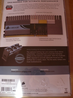 [ECH-VDS] corsair dominator 2x2go ddr2 pc8500 cas5 1004290430351014595929170