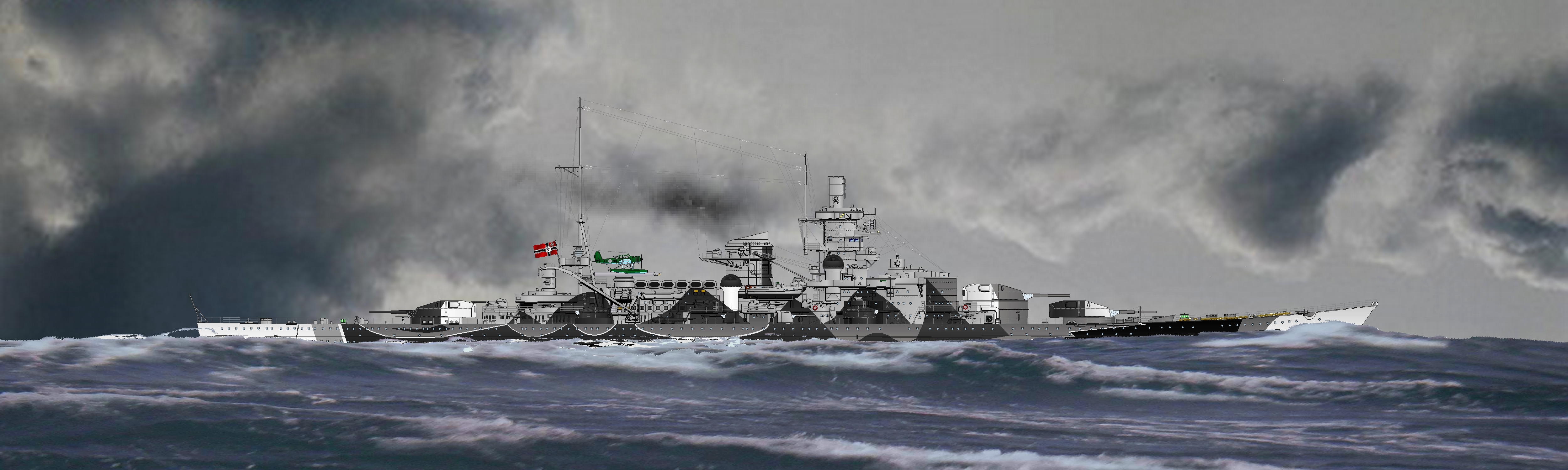 Scharnhorst-at-sea