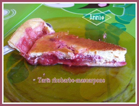 Tarte rhubarbe au mascarpone - Page 2 100521083016683836076139