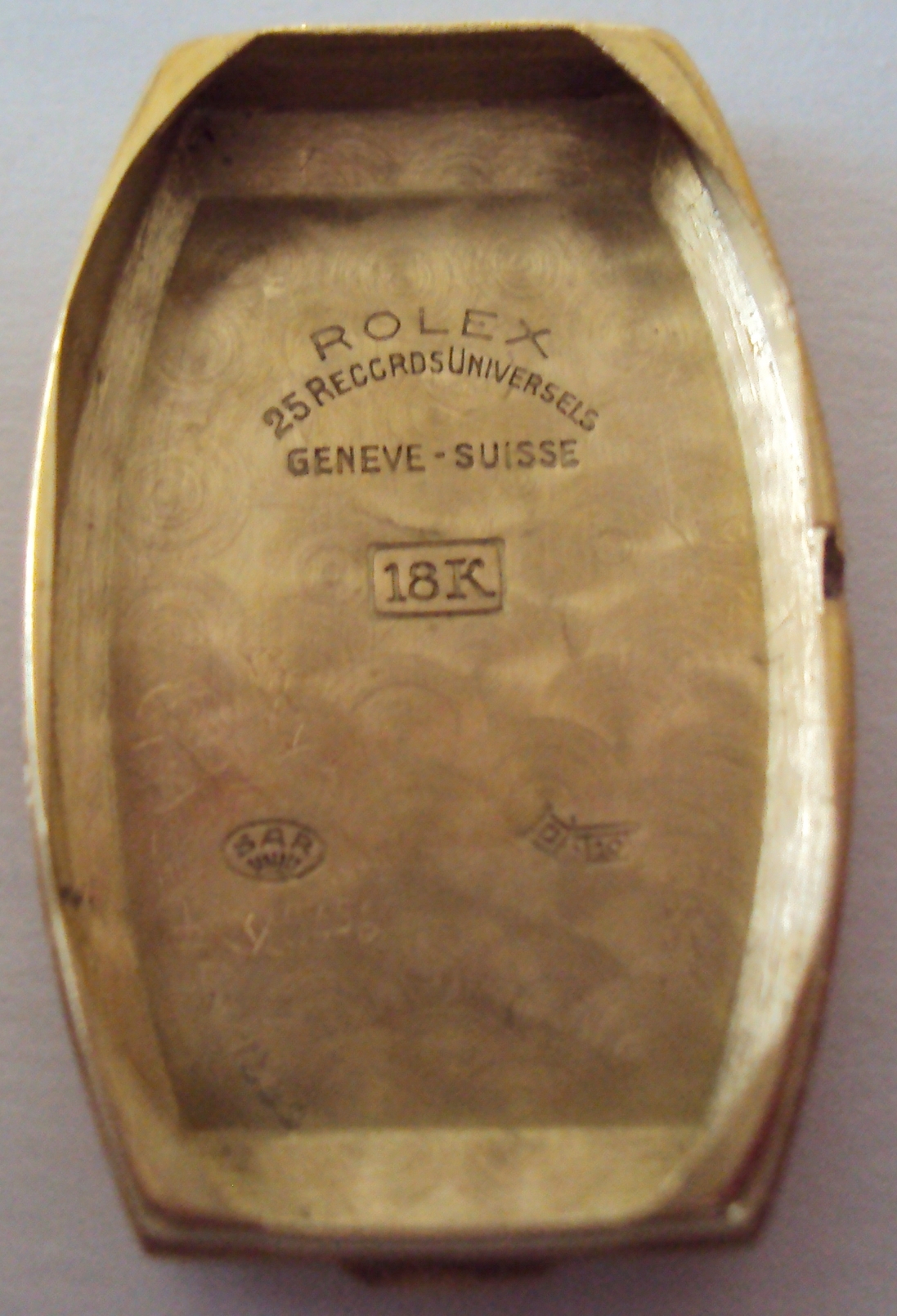 Identification Rolex vintage OR 18 CTS 1005261108271084536108875