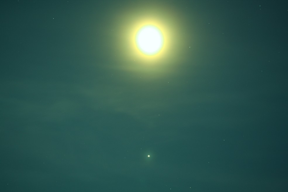conjonction Lune - Jupiter - Uranus et jupiter à la webcam 10060607252340456176382