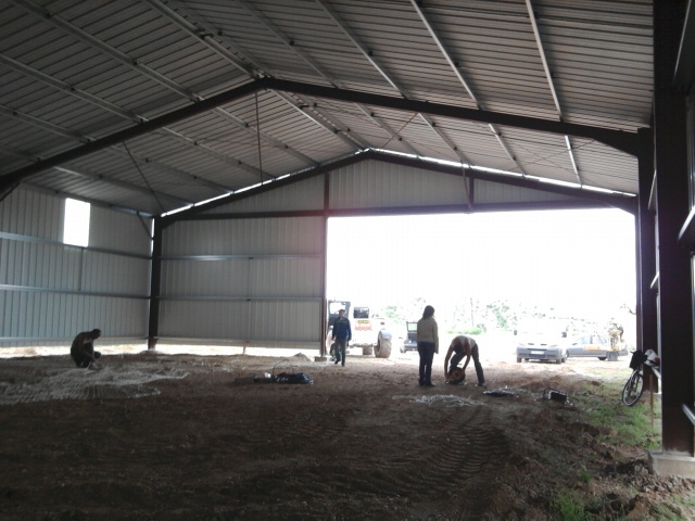 Construction du hangar 100610084820979896203300