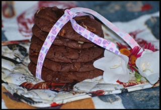 Biscuits au chocolat avec mélange à gâteau 100615062610871296233332