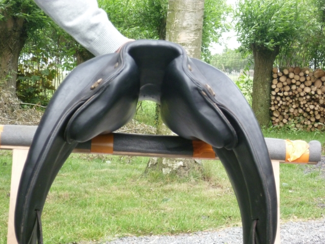 Selle Gaston Mercier Margueride - Cuir Marron - Fabrication Française - Quasi Neuf