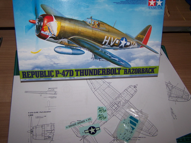 [Tamiya] 1/48 - Republic P-47D Thunderbolt (Razorback)  1007091236421015366373803