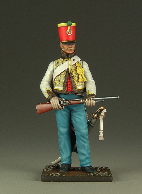 Vitrine de Bernard.S (Métal Modèles, bien entendu...) Trompette des 9ème et 7ème Hussards 100719013053359346425932