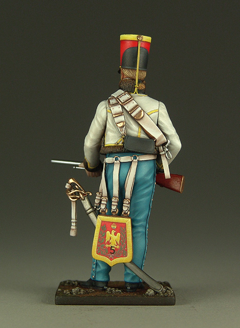 Vitrine de Bernard.S (Métal Modèles, bien entendu...) Trompette des 9ème et 7ème Hussards 100719013110359346425934