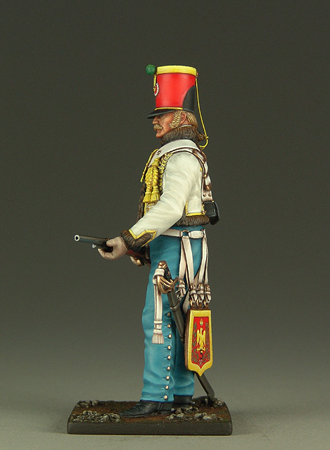 Vitrine de Bernard.S (Métal Modèles, bien entendu...) Trompette des 9ème et 7ème Hussards 100719013126359346425935