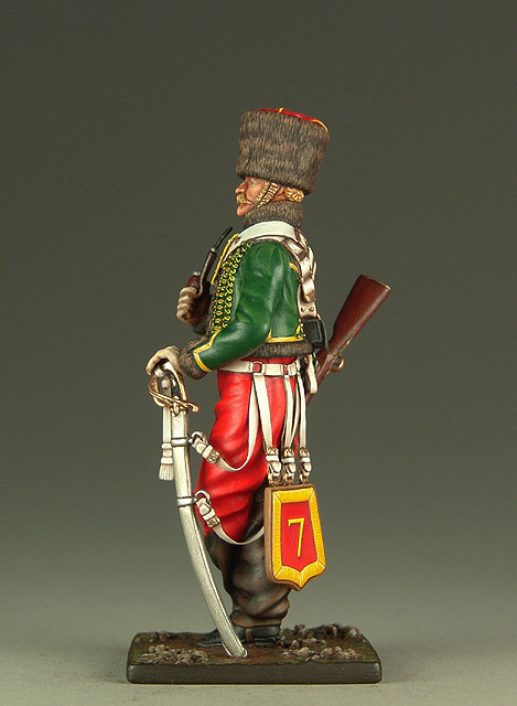 Vitrine de Bernard.S (Métal Modèles, bien entendu...) Trompette des 9ème et 7ème Hussards 100719013247359346425938