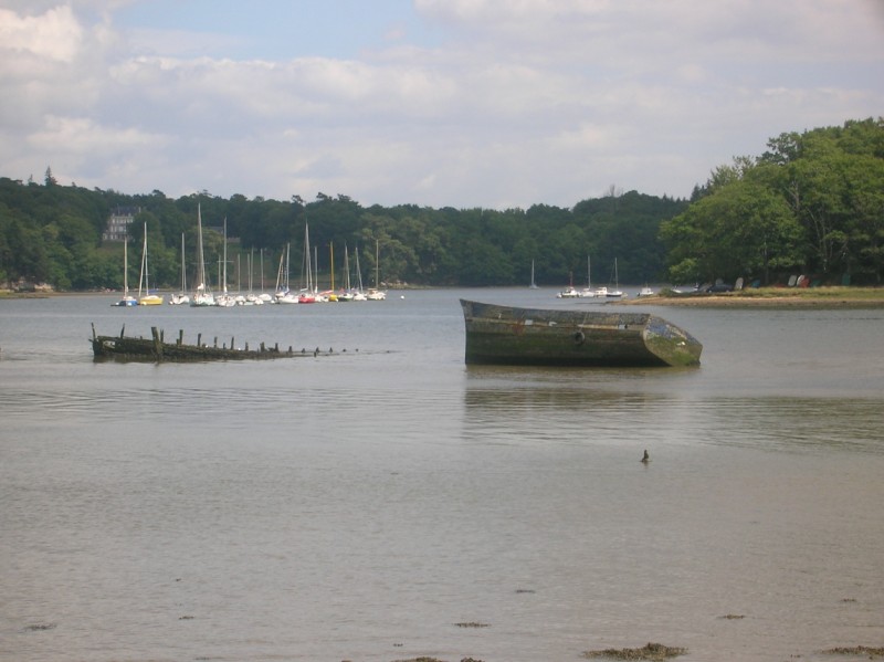 Rivière du Blavet près de Lorient. 100805055659671076520293