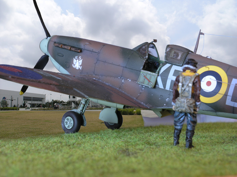 Spitfire Mk IIa 71 sq Eagle Squadron [Tamiya] 1008100931181124196544386